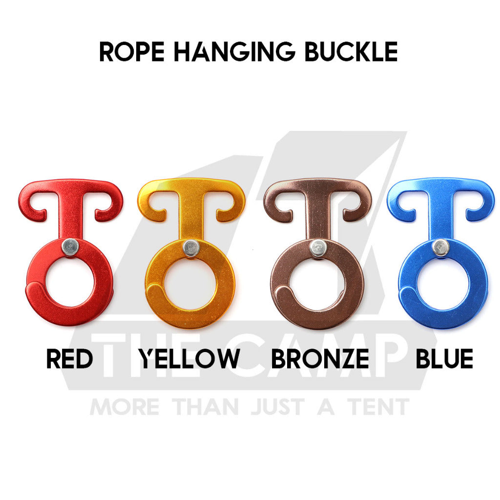 Camping Aluminium Tent Rope Tensioner Adjuster Deck Peg Fishbone Hanger Paracord Tarp 2 Holes S Shape Triangle Squid