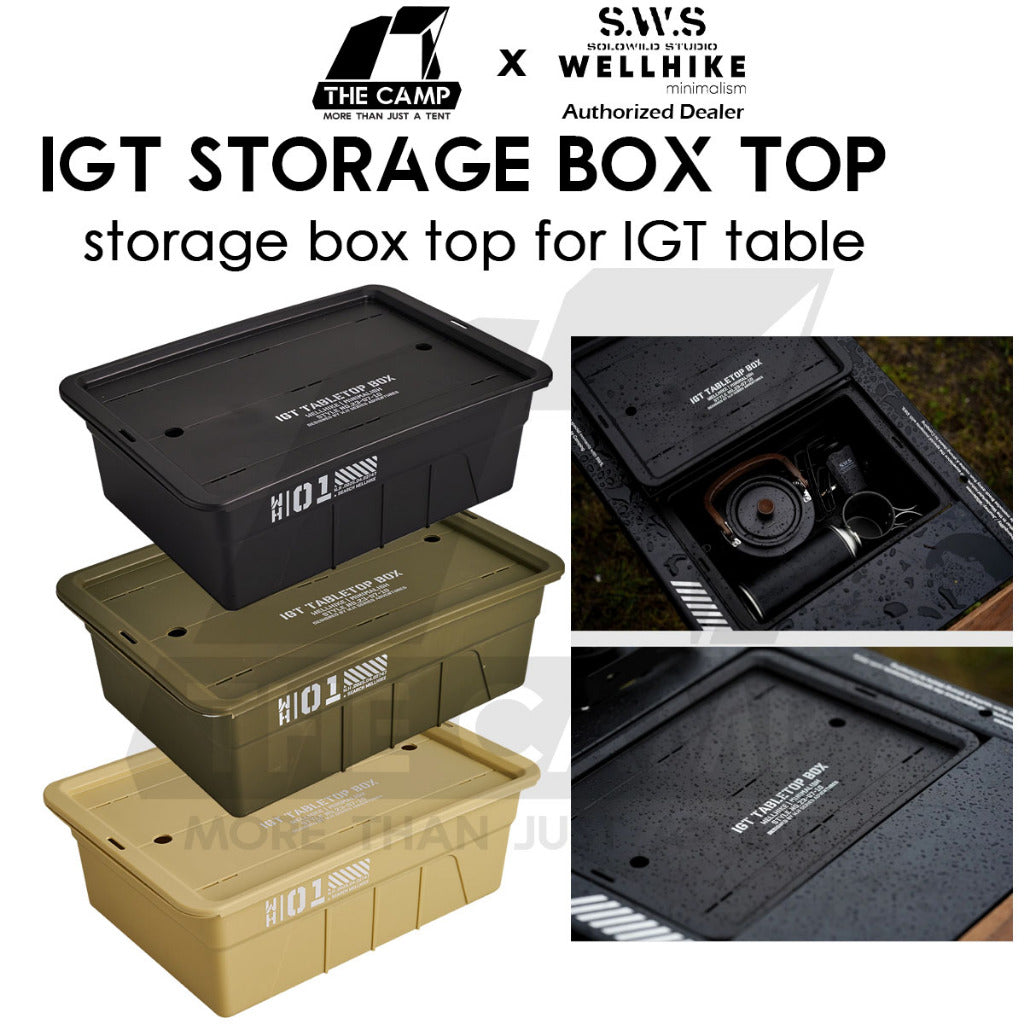 Wellhike SWS IGT Storage Box Top Drip Tray Tea Tray Multipurpose Storage Box