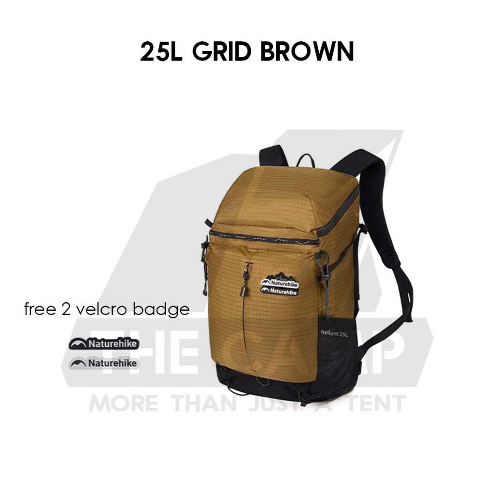 Naturehike Helium Series Backpack 25L / 30L+5L Splashproof Lightweight Hiking Camping Outdoor CNK2300016 CNK2300BB017