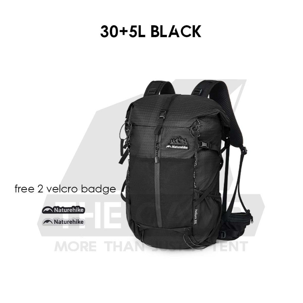 Naturehike Helium Series Backpack 25L / 30L+5L Splashproof Lightweight Hiking Camping Outdoor CNK2300016 CNK2300BB017