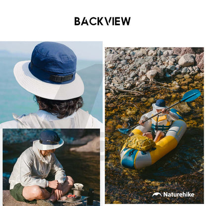 Naturehike Fisherman Hat Camping Outdoors Folding Ultralight Breathable Cap Hats Hiking Fishing CYY2551FS013