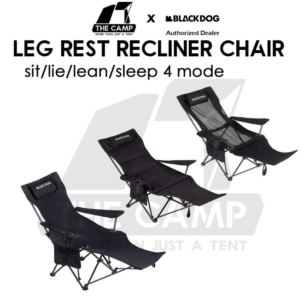 Blackdog Camping Leg Rest Recliner Lazy Chair Headrest Lounge Leisure Lying Sleeping Outdoor CBD2550JJ039 CBD2550JJ057