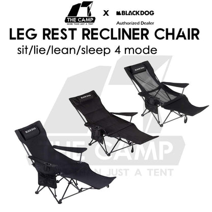 Blackdog Camping Leg Rest Recliner Lazy Chair Headrest Lounge Leisure Lying Sleeping Outdoor CBD2550JJ039 CBD2550JJ057