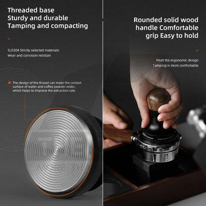 MHW-3BOMBER Flash Constant Pressure Coffee Tamper 2.0 30 Pound 58mm Spring Espresso T6101