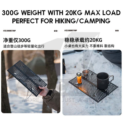 Shinetrip Quick Open Foldable Coffee Table Folding Small Table Compact Fold Outdoor Camping Hiking Meja A575