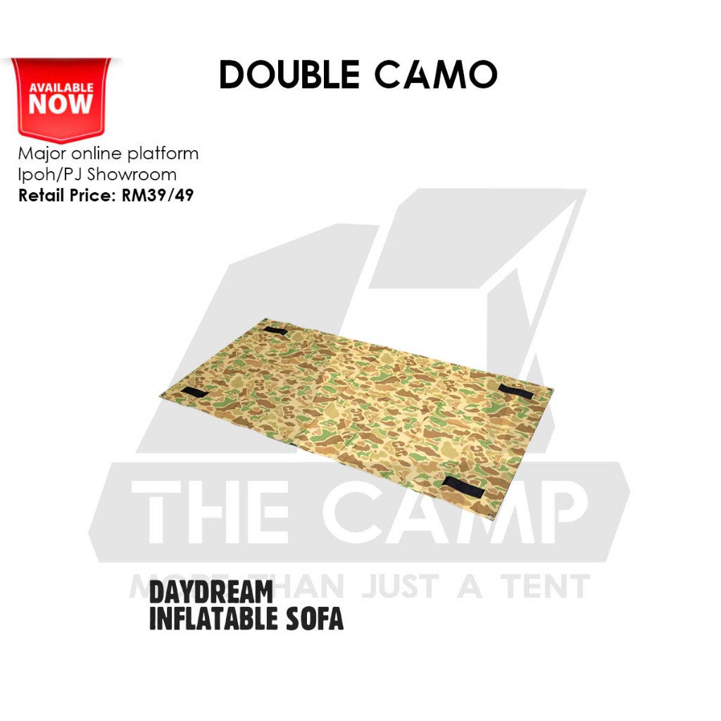 CC Sofa Groundsheet Mat Single / Double Day Dream Outdoor Camping Leisure Inflation Lazy Bed