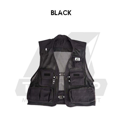 TheCamp Sleeveless Casual Vest Outdoor Camping Fishing Hiking Picnic Mesh Type