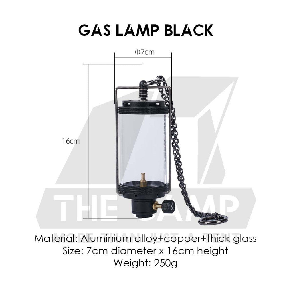 Wellhike SWS Gas Lamp Refillable Reusable Latern Light Aluminium Butane Gas