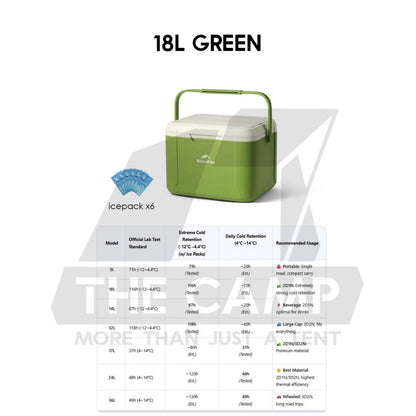 Naturehike JY PU Cooler Ice Box Pro 5L 14L18L 32L 17L 24L 36L Wheel Camping Outdoor Refrigerator Freezer CNK2450CF012
