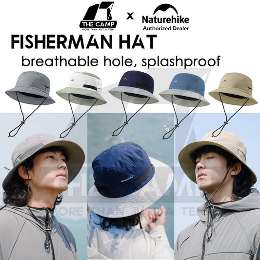 Naturehike Fisherman Hat Camping Outdoors Folding Ultralight Breathable Cap Hats Hiking Fishing CYY2551FS013
