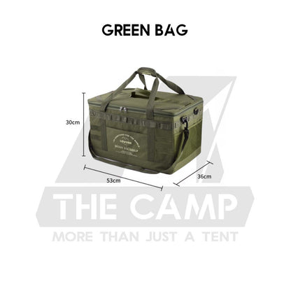 Lovork 57L Large Storage Bag Optional Bag Table Top Outdoor Camping Equipment Beg Besar Utensil Cookware Pot Stove