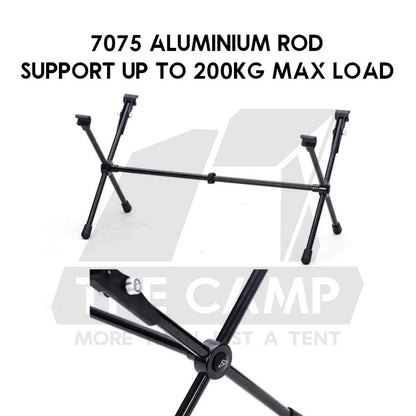 Tillak Double Chair Foldable Compact Size 1000D Cordura Folding Outdoor Camping Aluminium Kerusi Healing