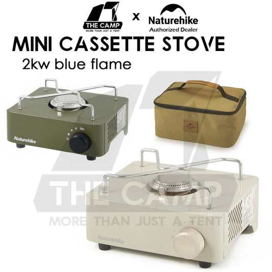 Naturehike Mini Cassette Gas Stove 2KW Portable Cartridge Burner Furnace Outdoor Camping Picnic Cookware Kovea Cube