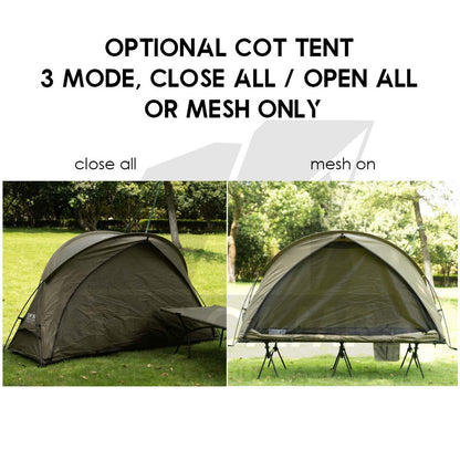 Wellhike SWS Camping Cot Bed Adjustable Height Tactical Stype Foldable Sleeping Mat Outdoor Mattress