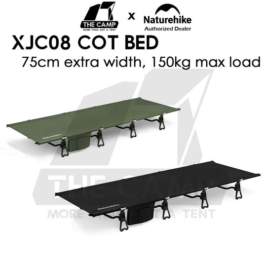 Naturehike XJC08 Cot Bed 75cm Wide Large Surface Outdoor Camping Sleeping Mat Bed Mattress Tilam Katil CNK2550WS020