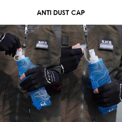 Wellhike SWS Foldable Water Bottle BPA Free 500ml Travel Sport Outdoor Camping Leakproof Collapsible Folding Botol Air