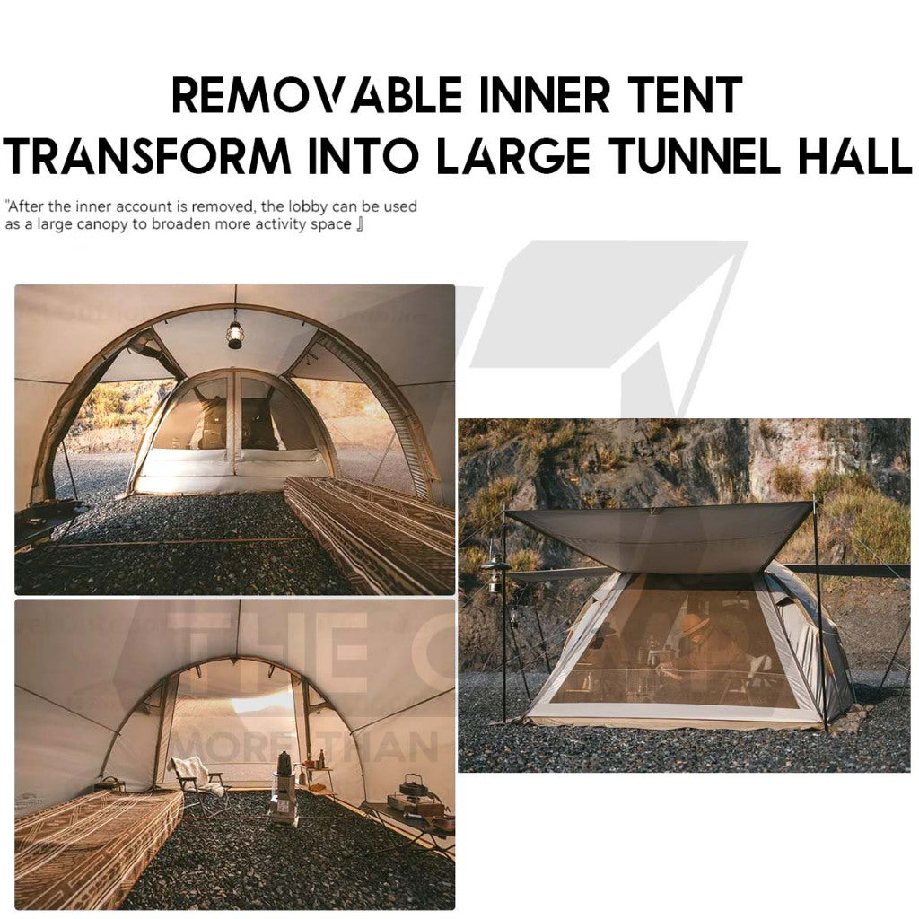 Naturehike Cloud Vessel Rear Car Tunnel Tent 2 in 1 Outdoor Camping Khemah Kereta CNH22ZP013