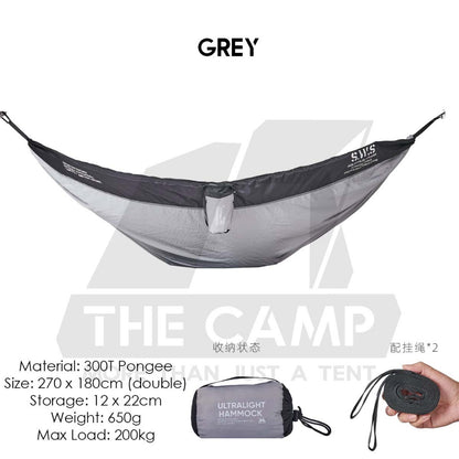 Wellhike SWS Hammock Double Ultralight Portable Hanging Outdoor Camping Bed Buaian Gantung