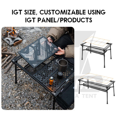 Shinetrip Lightweight IGT Table Adjustable Height 2 unit / 3 unit Compact Storage Outdoor Camping Meja A573