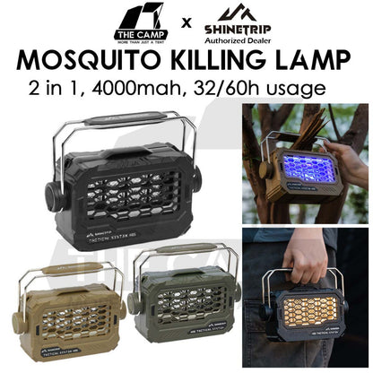 Shinetrip Mosquito Killing Lamp UV 4000mah 2 in 1 Outdoor Camping Tent Light Lantern Portable Electric Shock A585
