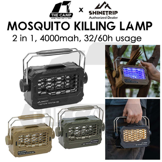 Shinetrip Mosquito Killing Lamp UV 4000mah 2 in 1 Outdoor Camping Tent Light Lantern Portable Electric Shock A585