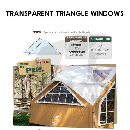 CC Pen 10 Inflatable Air Tent Accessories Retro Vintage Style Whimsical Outdoor Camping Pump Khemah Angin