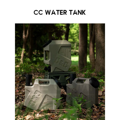CC 10L Water Tank Bucket with Optional Water Dispenser Pump Outdoor Camping Accessories Picnic Hiking Fishing