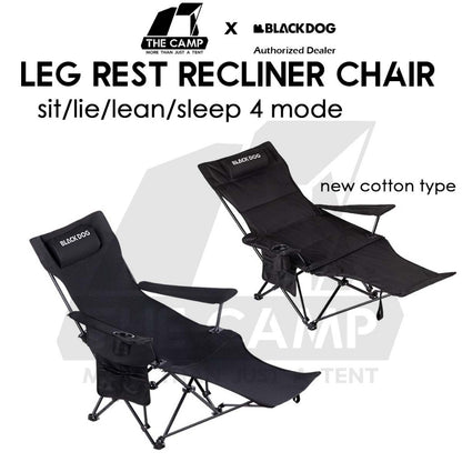 Blackdog Camping Leg Rest Recliner Lazy Chair Headrest Lounge Leisure Lying Sleeping Outdoor CBD2550JJ039 CBD2550JJ057