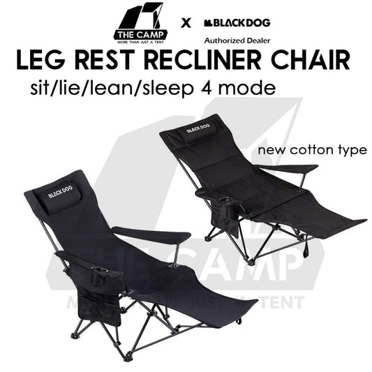 Blackdog Camping Leg Rest Recliner Lazy Chair Headrest Lounge Leisure Lying Sleeping Outdoor CBD2550JJ039 CBD2550JJ057