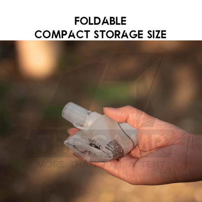 Wellhike SWS Foldable Water Bottle BPA Free 500ml Travel Sport Outdoor Camping Leakproof Collapsible Folding Botol Air