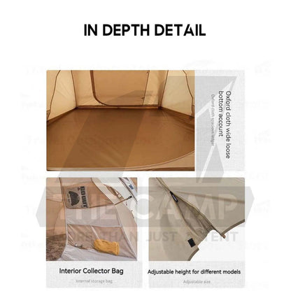 Naturehike Cloud Vessel Rear Car Tunnel Tent 2 in 1 Outdoor Camping Khemah Kereta CNH22ZP013