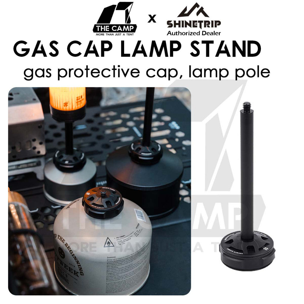Shinetrip Gas Cap with Lamp Rod Pole Adaptor Outdoor Camping Butane Gas Cover Extension Holder A562