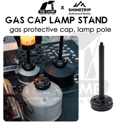 Shinetrip Gas Cap with Lamp Rod Pole Adaptor Outdoor Camping Butane Gas Cover Extension Holder A562