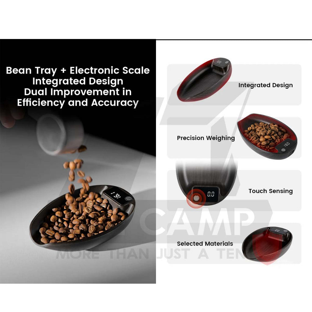MHW-3BOMBER Coffee Scale Cube 3.0 Micro Mini ESP MVE ABS Precision Digital Timer Expresso Pour Over & Brewing
