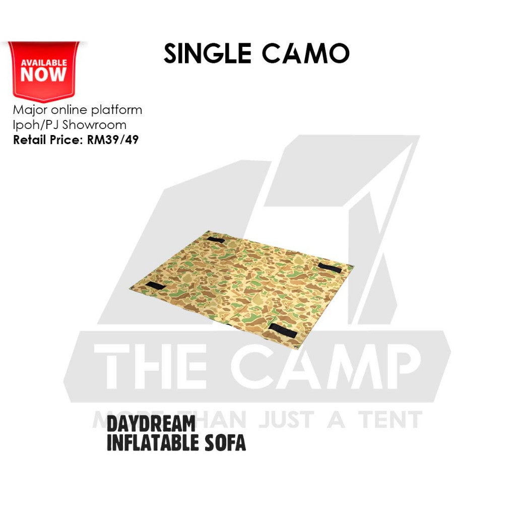 CC Sofa Groundsheet Mat Single / Double Day Dream Outdoor Camping Leisure Inflation Lazy Bed
