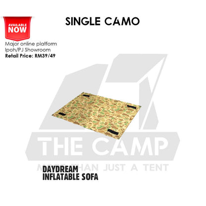 CC Sofa Groundsheet Mat Single / Double Day Dream Outdoor Camping Leisure Inflation Lazy Bed