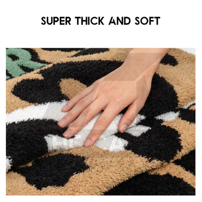 CC Blanket Glutinous Rice Velvet Bed Cover Soft Cover Cadar