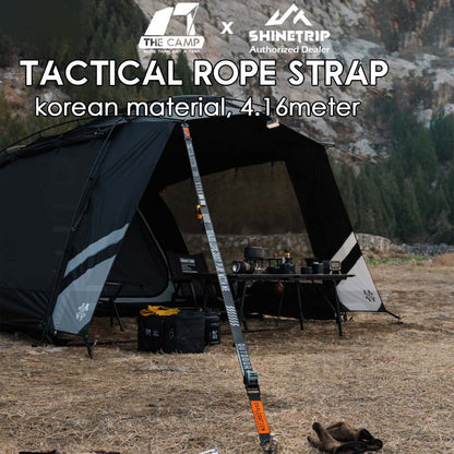 Shinetrip Tactical Rope Strap for Flysheet Tent Aluminium Pulley Quick Release Buckle Camping Guyline Tarp A576