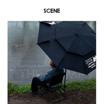 Wellhike SWS Outdoor Umbrella Screen Tarp Light Water Base Stand Parasol Camping Fishing Picnic Sunscreen Tent