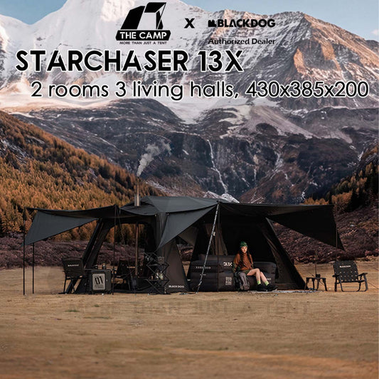 Blackdog Star Chaser 13X Auto Tent / Cinema v2 2 Room 4 Hall Villa Projector Screen Auto Vicore Village 13 CBD2550WS074