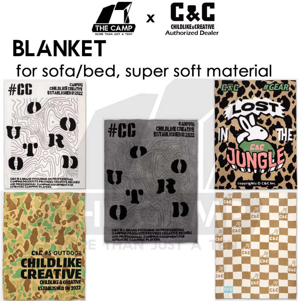 CC Blanket Glutinous Rice Velvet Bed Cover Soft Cover Cadar