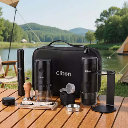 Cliton Espresso Coffee Machine Storage Bag Soft Case Grinder Accessories Tamper Stand Milk Frother Filter