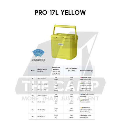 Naturehike JY PRO PU Cooler Ice Box 17L 24L 36L Wheel Camping Outdoor Refrigerator Freezer CNK2650CF012