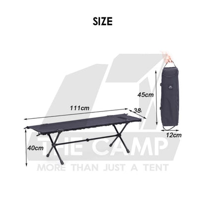 Tillak Double Chair Foldable Compact Size 1000D Cordura Folding Outdoor Camping Aluminium Kerusi Healing