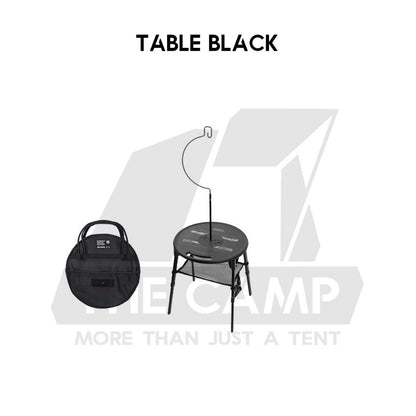 Shinetrip Round Table Portable Stool Chair Mini Tactical Outdoor Camping Adjustable Height Coffee Table Meja A553
