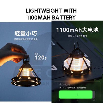 Blackdog ZM029 Hanging Light Atmosphere Ambient Outdoor Camping Lamp Lantern Lampu CBD2550ZM029