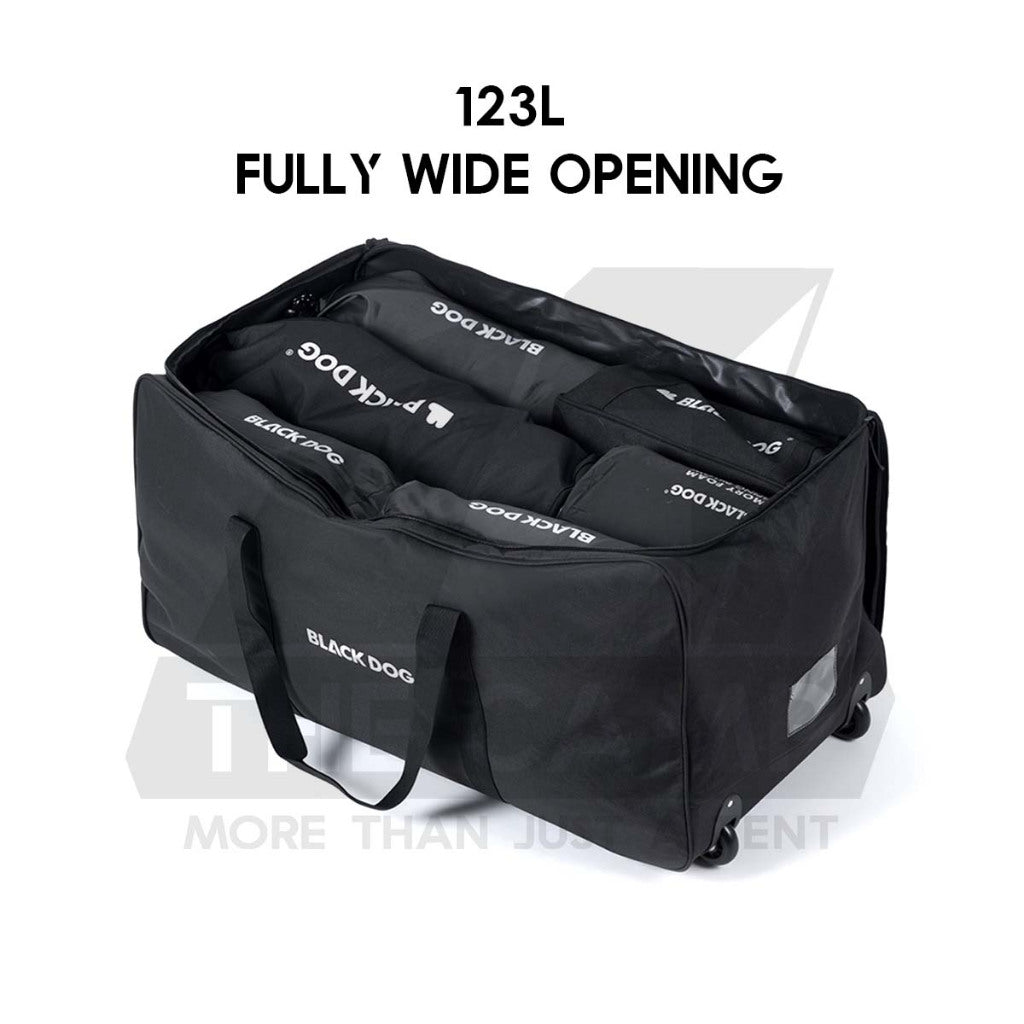 Blackdog Wheel Storage Bag 123L 88L Large Capacity Big Outdoor Camping Equipment Case Beg Besar CBD2550XB018