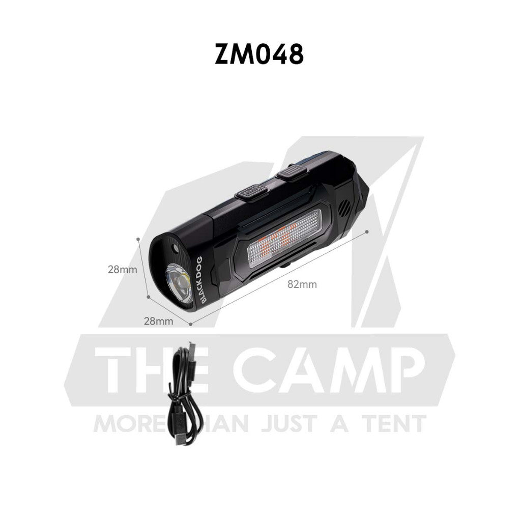 Blackdog Tactical Torch Light EDC Flash RGB Buzzer UV Outdoor Camping Light Lamp R2 Lampu CBD2550ZM048 CBD2550ZM045