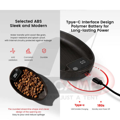 MHW-3BOMBER Coffee Scale Cube 3.0 Micro Mini ESP MVE ABS Precision Digital Timer Expresso Pour Over & Brewing