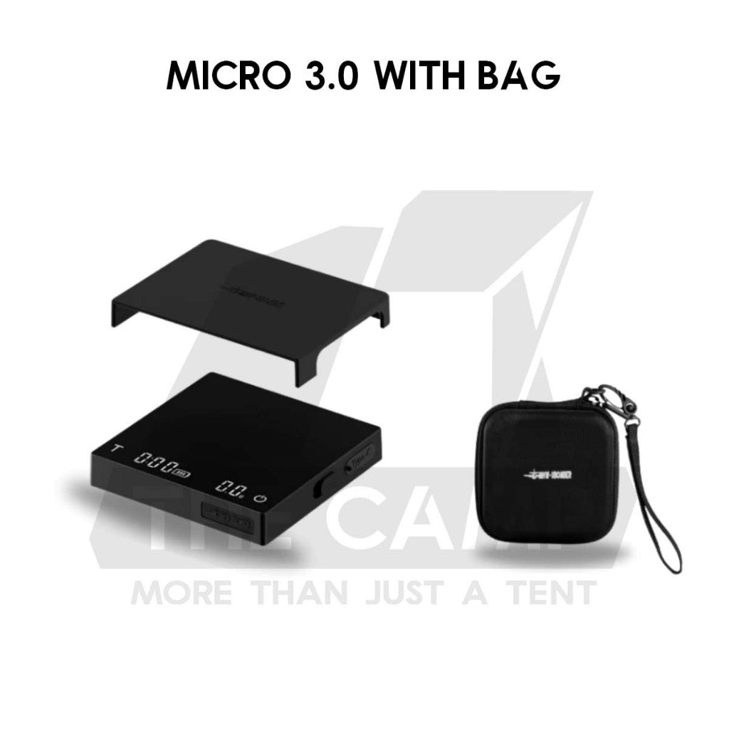 MHW-3BOMBER Coffee Scale Cube 3.0 Micro Mini ESP MVE ABS Precision Digital Timer Expresso Pour Over & Brewing